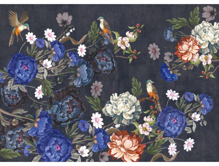 Vintage peonies?wallpaper mural – Nouqoush