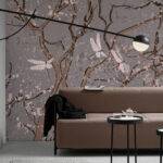 The flow of life wall mural