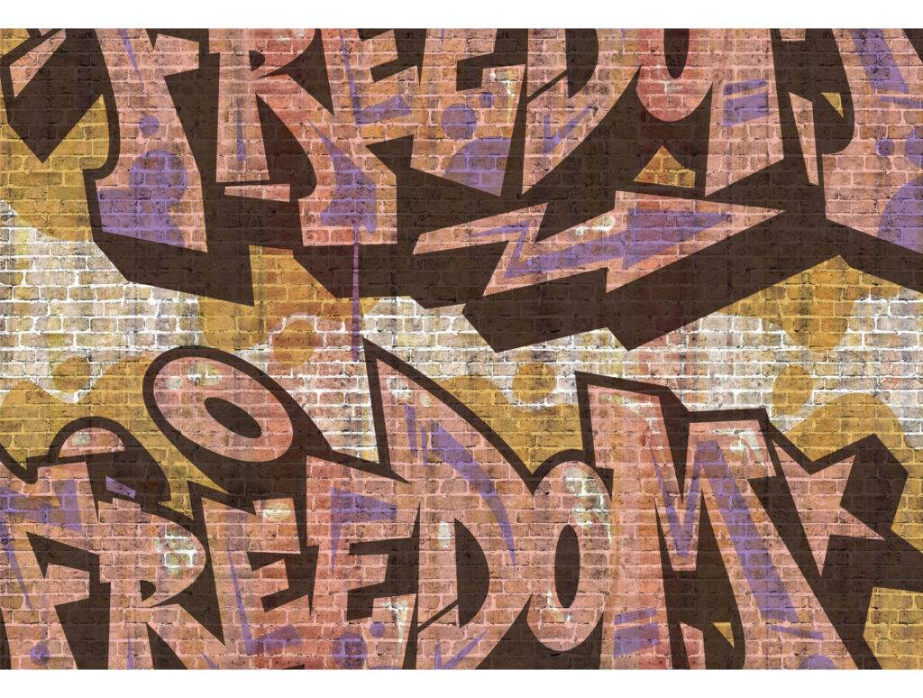 Freedom wallpaper mural – Nouqoush