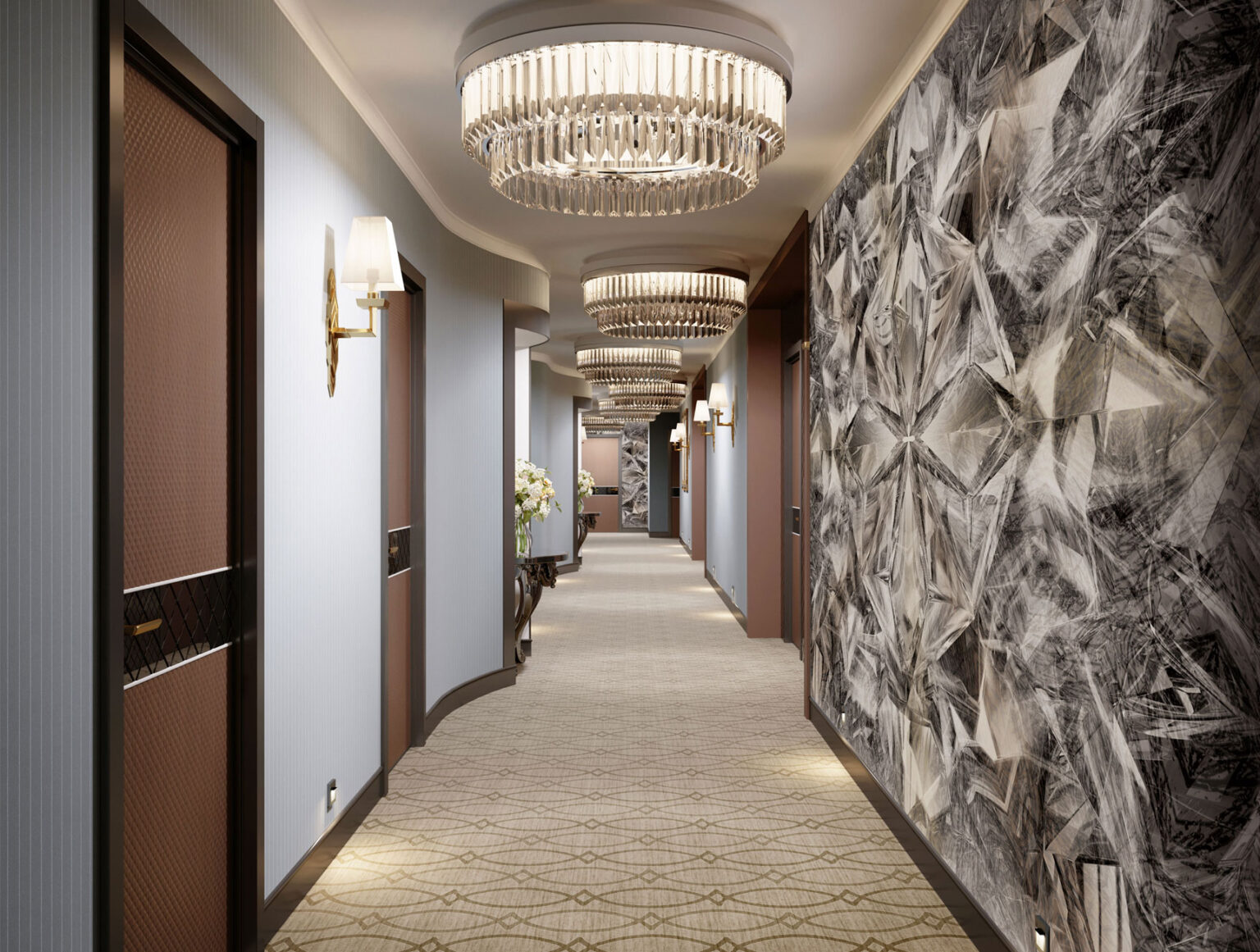 Diamond wall mural – Nouqoush