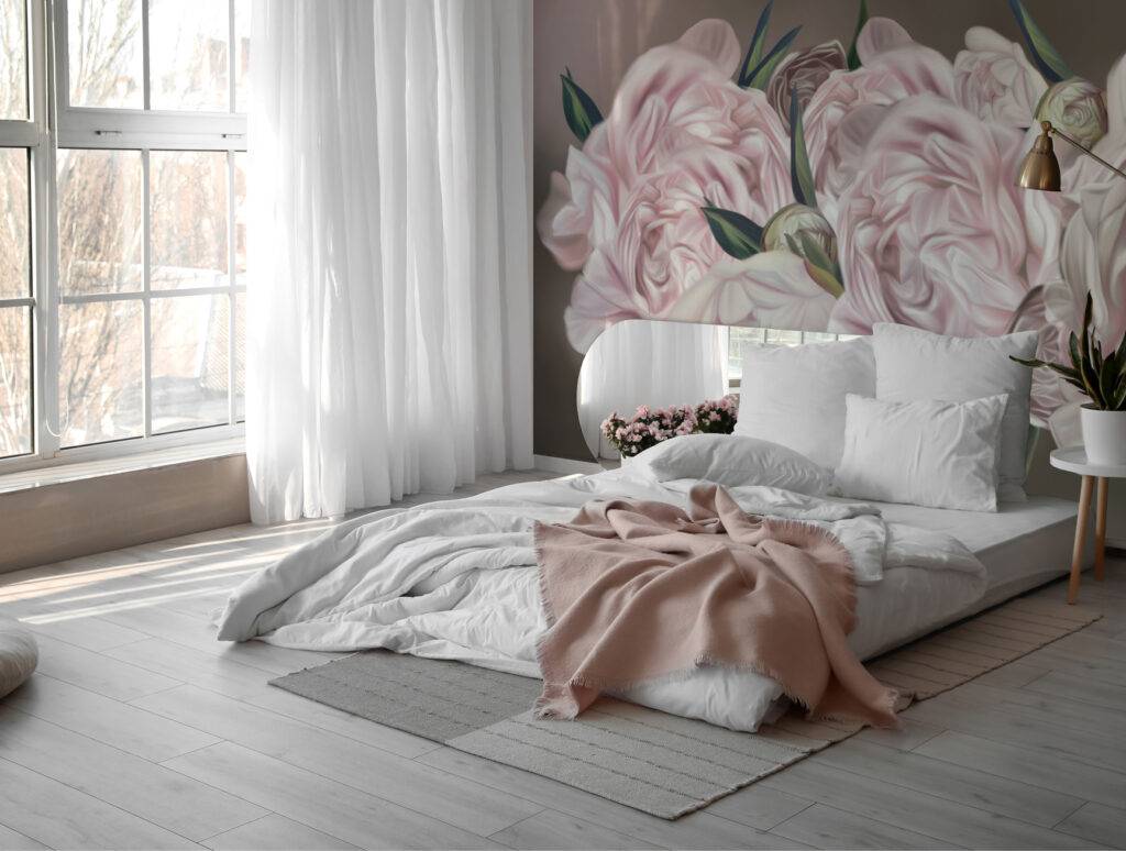 Peony season mural – Nouqoush