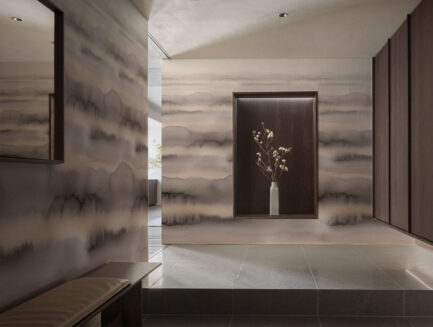 Elegant Abstract Watercolor Wall Mural