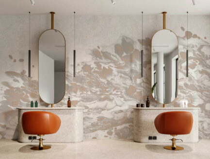 High-End Ink Design Wall Mural