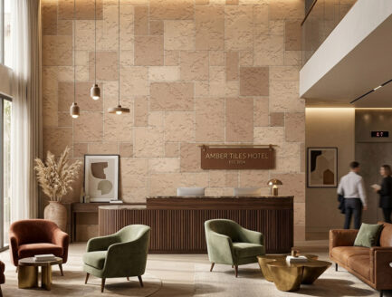 Silent Grain Geometry wall mural