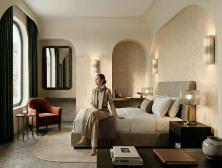 Ivory Tides wall mural