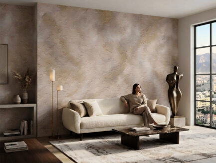 Unfold Strata wall mural