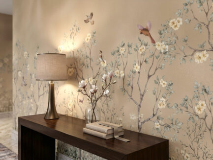 Harmonic Grove wall mural