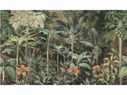 Misty Rainforest wall mural