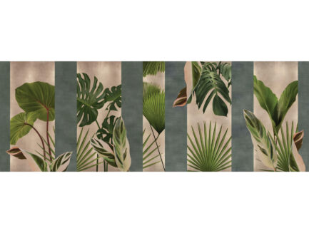 Architectural Foliage wall mural